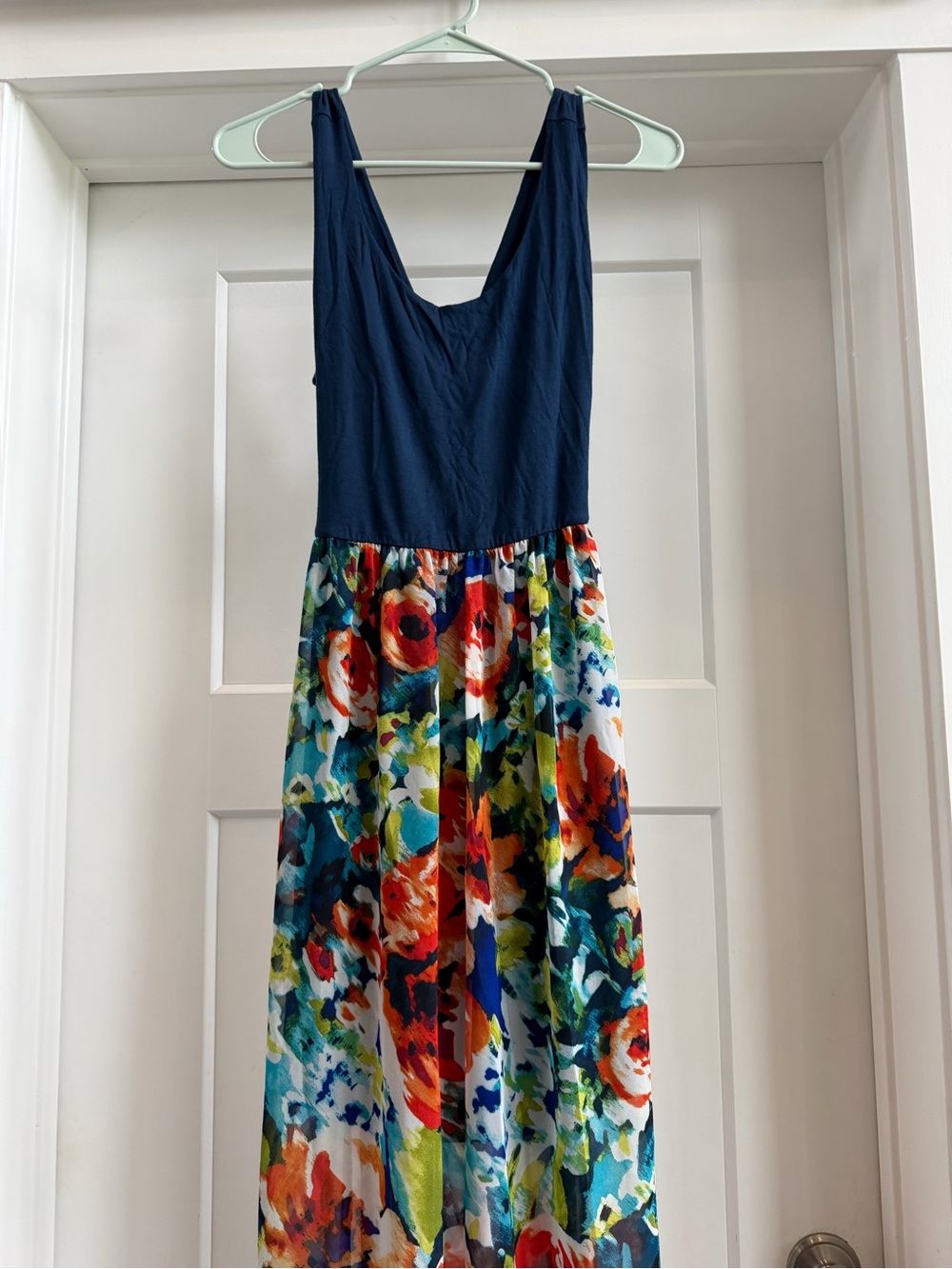 Le Lis Navy floral dress